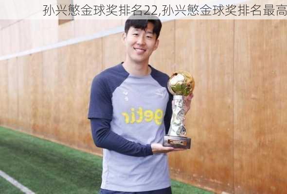 孙兴慜金球奖排名22,孙兴慜金球奖排名最高
