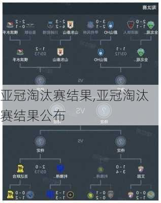 亚冠淘汰赛结果,亚冠淘汰赛结果公布