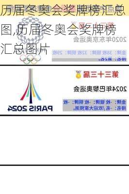 历届冬奥会奖牌榜汇总图,历届冬奥会奖牌榜汇总图片