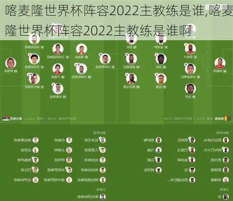 喀麦隆世界杯阵容2022主教练是谁,喀麦隆世界杯阵容2022主教练是谁啊