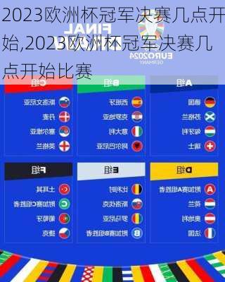 2023欧洲杯冠军决赛几点开始,2023欧洲杯冠军决赛几点开始比赛