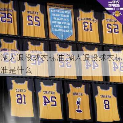 湖人退役球衣标准,湖人退役球衣标准是什么