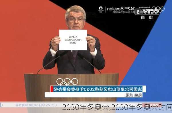 2030年冬奥会,2030年冬奥会时间