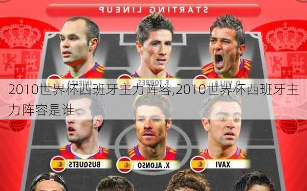 2010世界杯西班牙主力阵容,2010世界杯西班牙主力阵容是谁