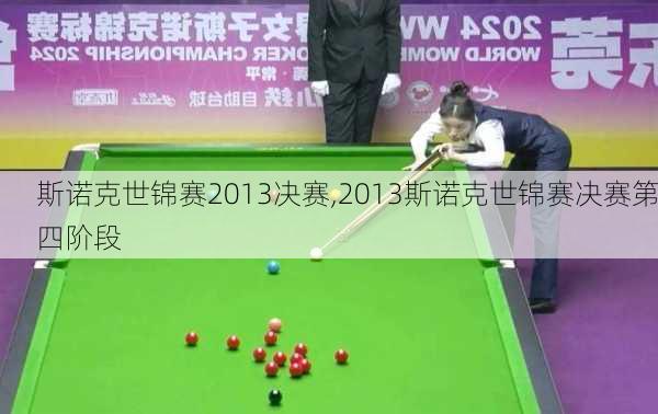 斯诺克世锦赛2013决赛,2013斯诺克世锦赛决赛第四阶段