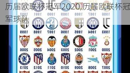 历届欧联杯冠军2020,历届欧联杯冠军球队