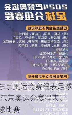 东京奥运会赛程表足球,东京奥运会赛程表足球比赛