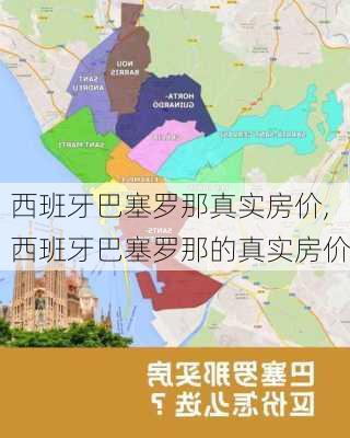 西班牙巴塞罗那真实房价,西班牙巴塞罗那的真实房价