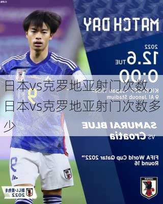 日本vs克罗地亚射门次数,日本vs克罗地亚射门次数多少