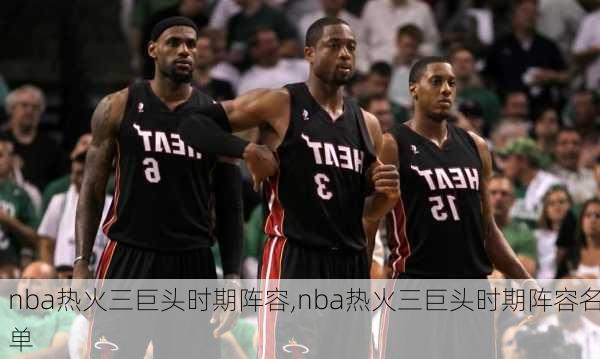 nba热火三巨头时期阵容,nba热火三巨头时期阵容名单