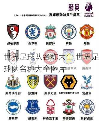 世界足球队名称大全,世界足球队名称大全图片