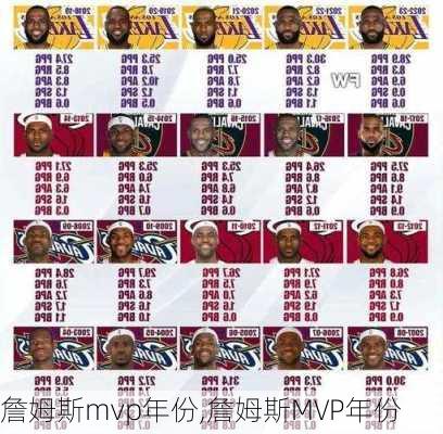 詹姆斯mvp年份,詹姆斯MVP年份