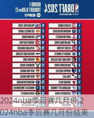 2024nba季后赛几月份,2024nba季后赛几月份结束