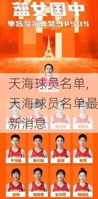 天海球员名单,天海球员名单最新消息