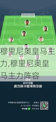 穆里尼奥皇马主力,穆里尼奥皇马主力阵容