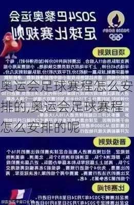 奥运会足球赛程怎么安排的,奥运会足球赛程怎么安排的呢