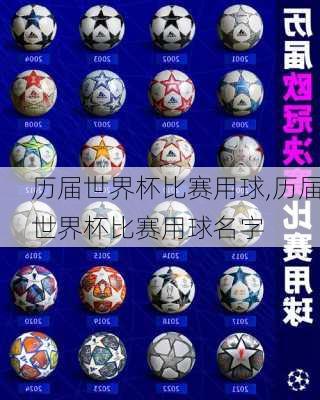 历届世界杯比赛用球,历届世界杯比赛用球名字