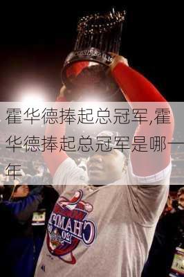 霍华德捧起总冠军,霍华德捧起总冠军是哪一年