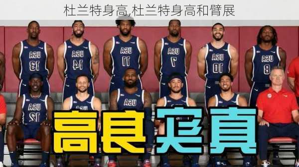 杜兰特身高,杜兰特身高和臂展
