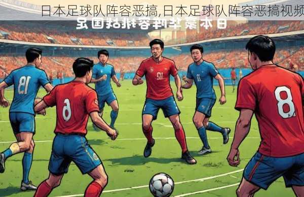 日本足球队阵容恶搞,日本足球队阵容恶搞视频