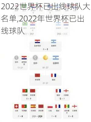 2022世界杯已出线球队大名单,2022年世界杯已出线球队