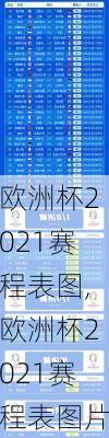 欧洲杯2021赛程表图,欧洲杯2021赛程表图片