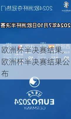 欧洲杯半决赛结果,欧洲杯半决赛结果公布
