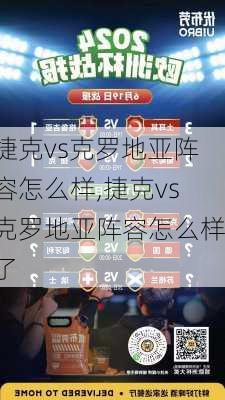 捷克vs克罗地亚阵容怎么样,捷克vs克罗地亚阵容怎么样了