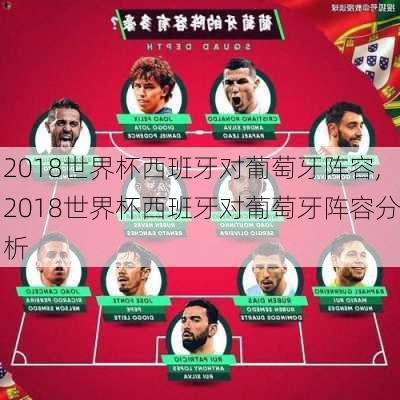 2018世界杯西班牙对葡萄牙阵容,2018世界杯西班牙对葡萄牙阵容分析