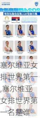 塞尔维亚女排世界第一,塞尔维亚女排世界第一名是谁