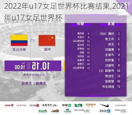 2022年u17女足世界杯比赛结果,2021年u17女足世界杯