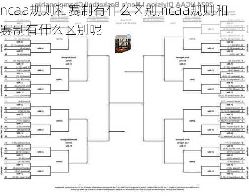 ncaa规则和赛制有什么区别,ncaa规则和赛制有什么区别呢