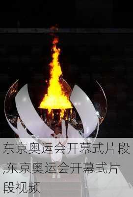 东京奥运会开幕式片段,东京奥运会开幕式片段视频