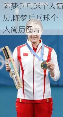 陈梦乒乓球个人简历,陈梦乒乓球个人简历图片