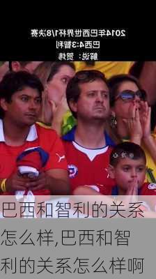 巴西和智利的关系怎么样,巴西和智利的关系怎么样啊