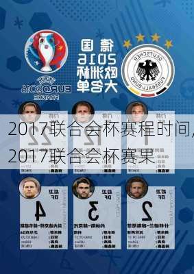 2017联合会杯赛程时间,2017联合会杯赛果