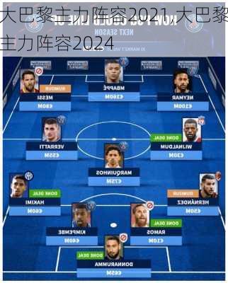大巴黎主力阵容2021,大巴黎主力阵容2024