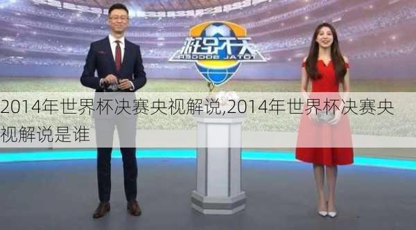 2014年世界杯决赛央视解说,2014年世界杯决赛央视解说是谁