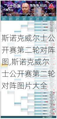 斯诺克威尔士公开赛第二轮对阵图,斯诺克威尔士公开赛第二轮对阵图片大全