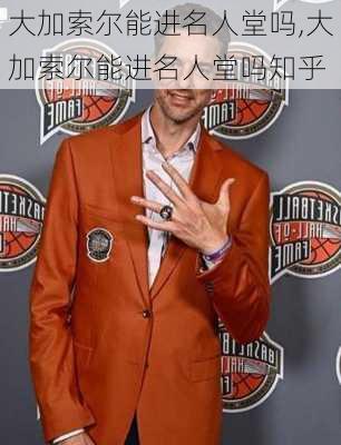 大加索尔能进名人堂吗,大加索尔能进名人堂吗知乎