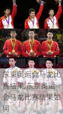 东京奥运会马龙比赛结果,东京奥运会马龙比赛结果如何