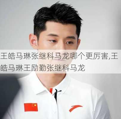 王皓马琳张继科马龙哪个更厉害,王皓马琳王励勤张继科马龙