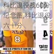 科比退役战60分纪念图,科比退役六十分