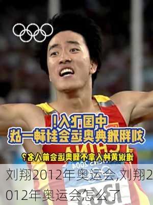 刘翔2012年奥运会,刘翔2012年奥运会怎么了