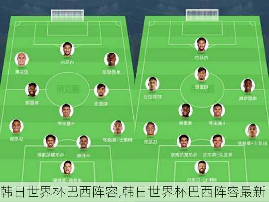 韩日世界杯巴西阵容,韩日世界杯巴西阵容最新