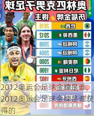 2012奥运会足球金牌是谁,2012奥运会足球金牌是谁获得的