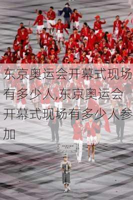 东京奥运会开幕式现场有多少人,东京奥运会开幕式现场有多少人参加