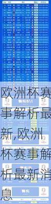 欧洲杯赛事解析最新,欧洲杯赛事解析最新消息