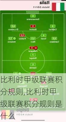 比利时甲级联赛积分规则,比利时甲级联赛积分规则是什么