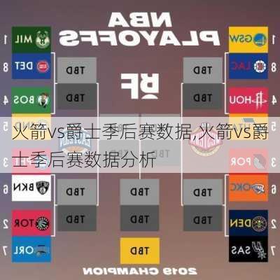 火箭vs爵士季后赛数据,火箭vs爵士季后赛数据分析